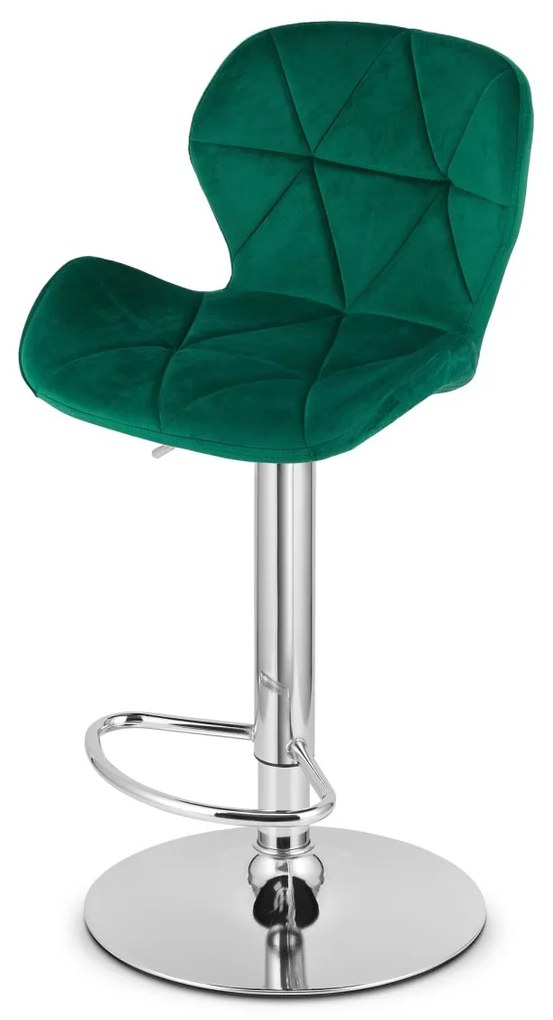 Zöld bárszék WEST VELVET