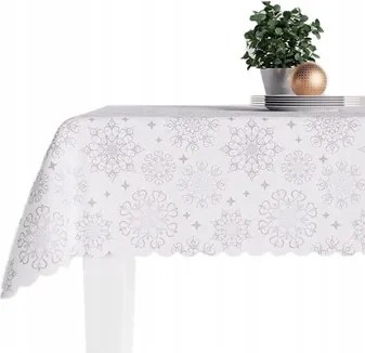 Abrosz Karácsonyi 140x240cm Ezüst Vízálló Dekoratív Merry