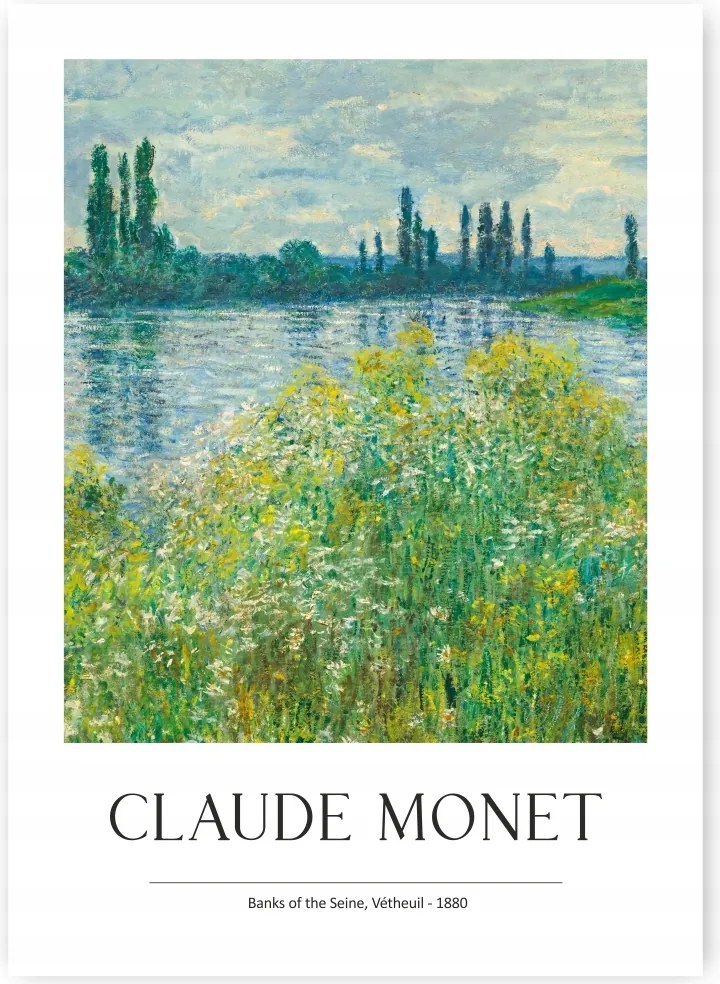 Claude Monet Öböl Seine Poszter 59,4x84,1cm #289