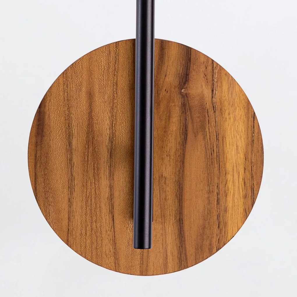 Quintiesse modern skandináv fali lámpa dot fa elsqn-dot-wb1-teak