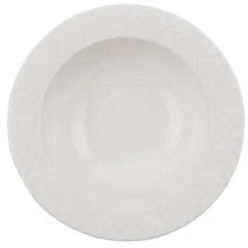 24 darabos fehér porcelán étkészlet