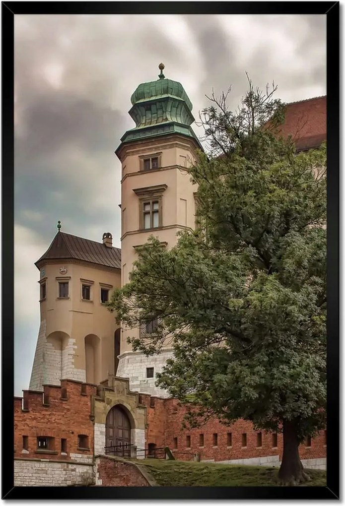 Poszterek keretben 40x60 Krakkó Wawel Műemlékek