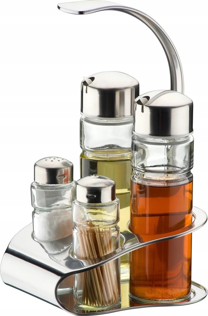 Tramontina Fűszertartó szett 4db-os. Olíva Ecet Só