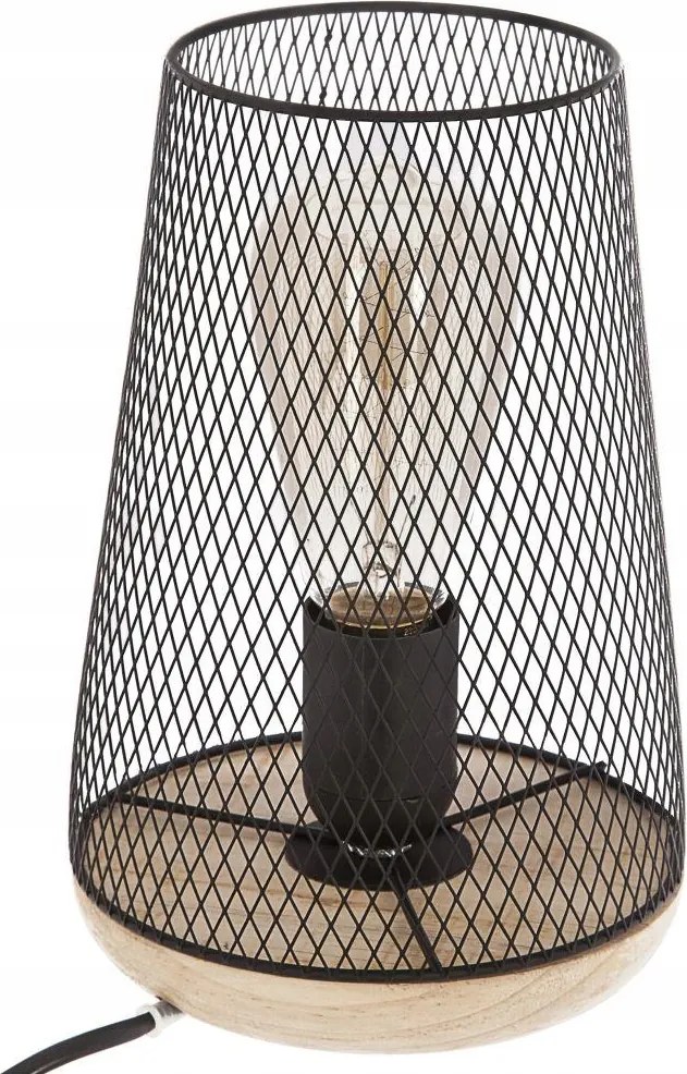 Dekoratív asztali lámpa a nappaliba loft stílusban