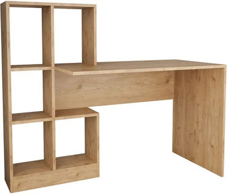 Polcos íróasztal 117x40x92cm tölgy FUR-1604-tolgy