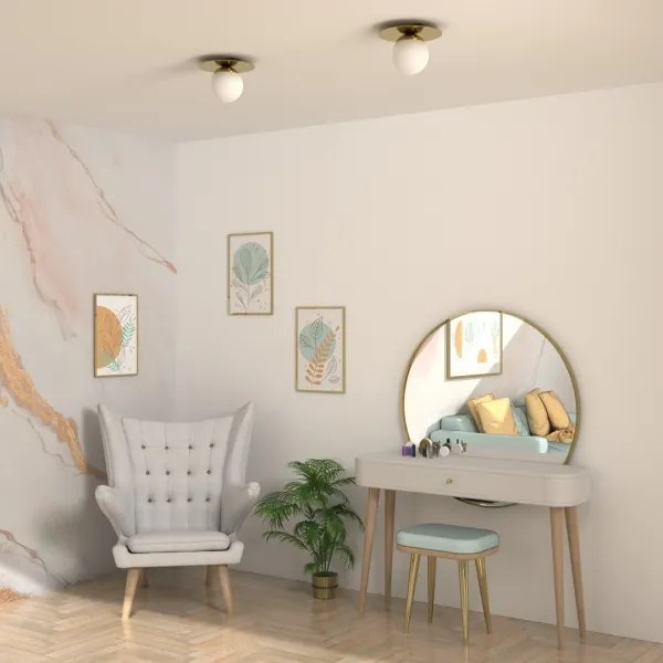 Mennyezeti lámpa PLATO 1xE14/40W/230V átm. 25 cm