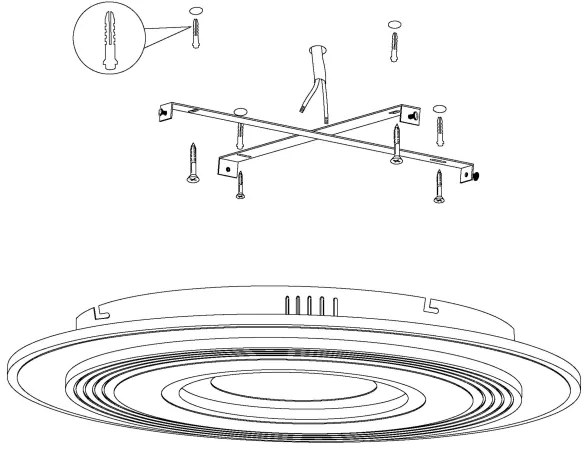Eglo 99399 - REDUCTA LED mennyezeti lámpatest 3xLED/16W/230V