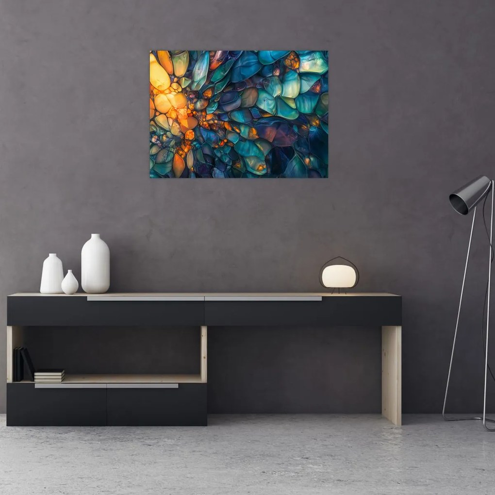 Üveg kép - Üvegmozaik (70x50 cm)