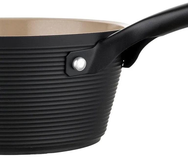 Florina Alumínium serpenyő Carina Black 1 l, 16 cm