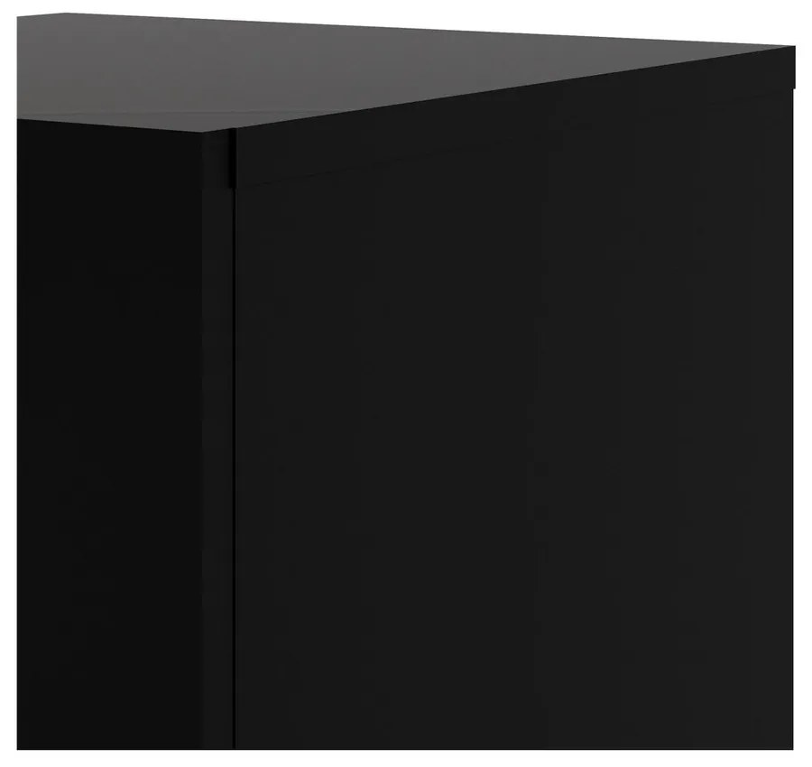 Fekete éjjeliszekrény Pepe - Tvilum