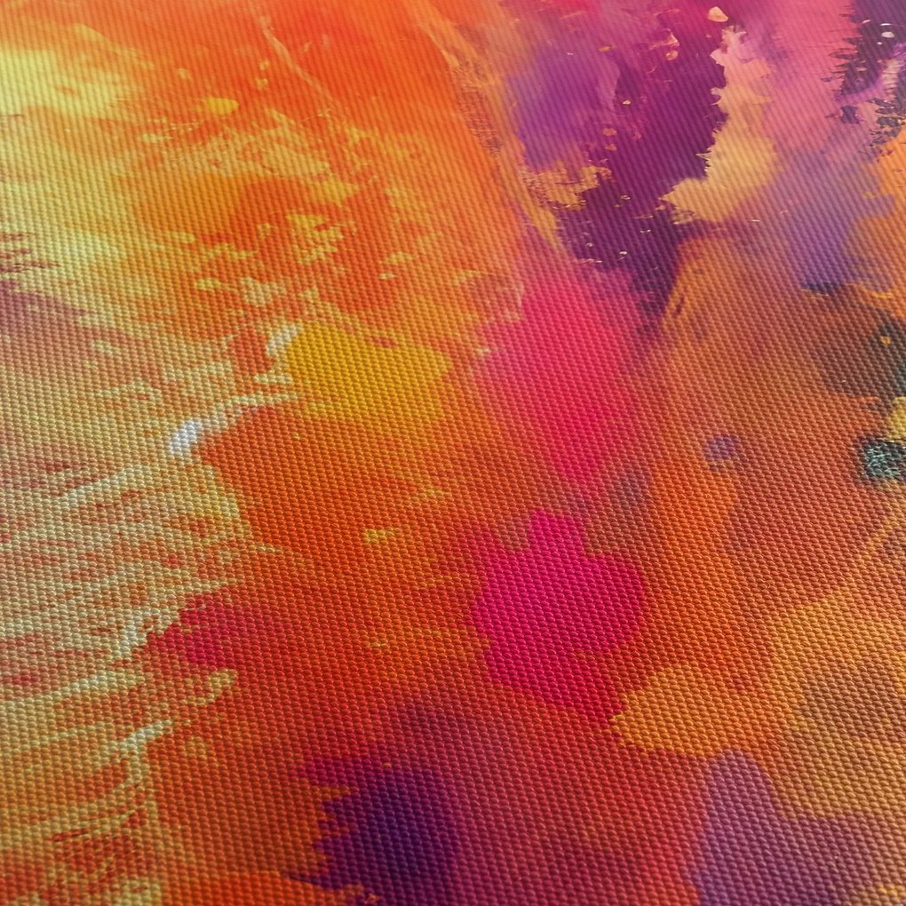 Kép - Dinamikus absztrakció (120x50 cm)