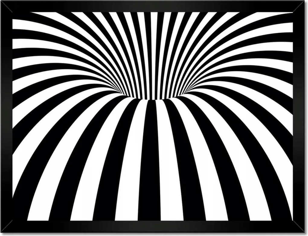 Poszterek keretben 40x30 Absztrakt fekete-fehér