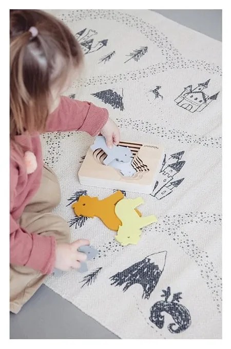 Lion fa gyerek puzzle - Kindsgut