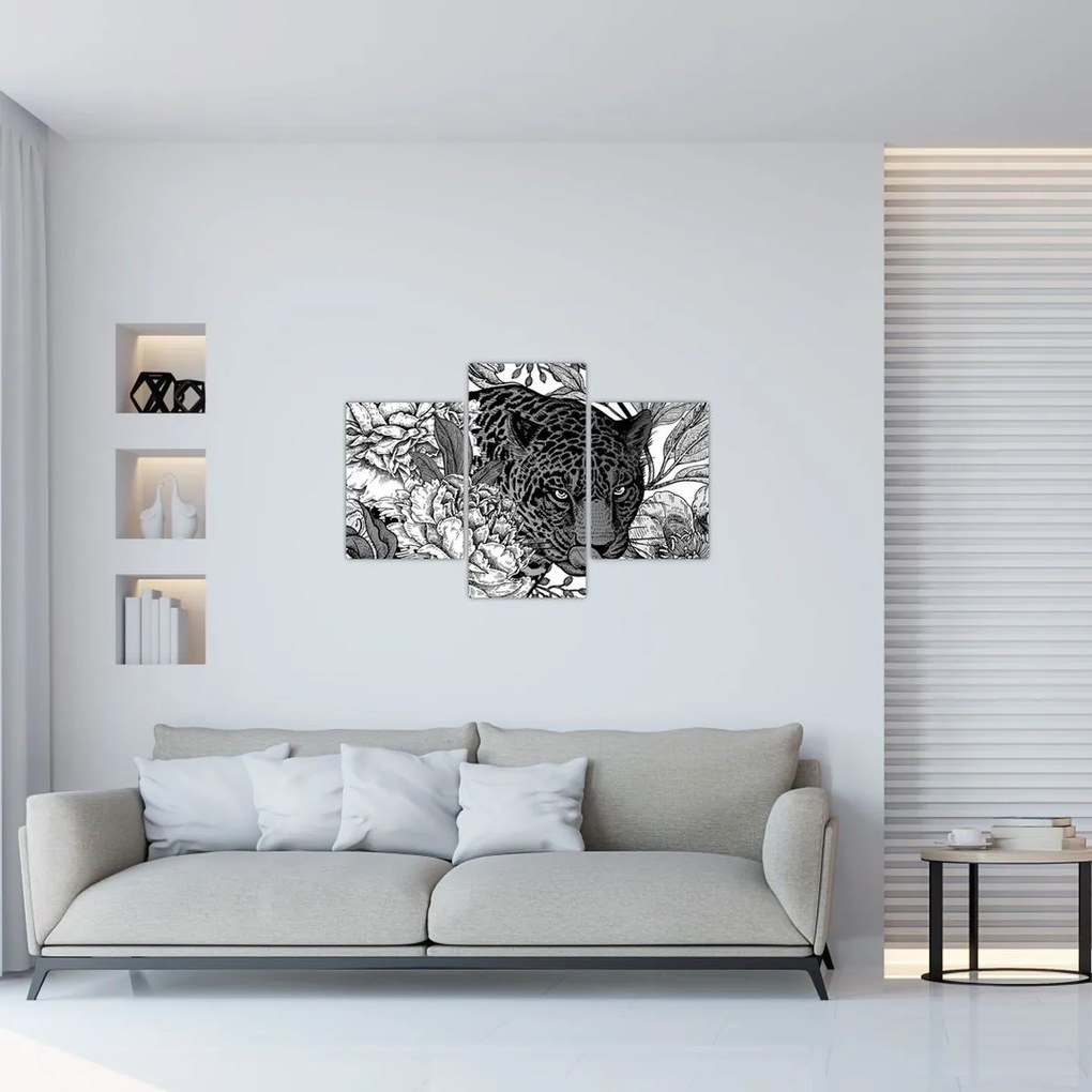 Kép - Egzotikus kert (90x60 cm)