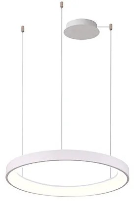 AZZARDO 5021 AGNES Modern Led Függesztett Lámpa Fehér LED IP20