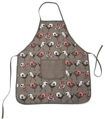 Miss Lucy konyhai kötény Modern birds, 60 x 75 cm