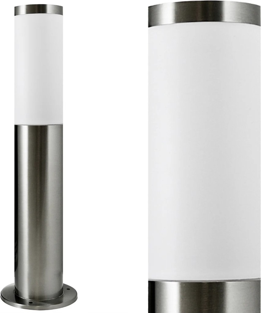 LED-es kerti lámpa Kültéri lámpatest álló oszlop E27 IP44 45cm Livia