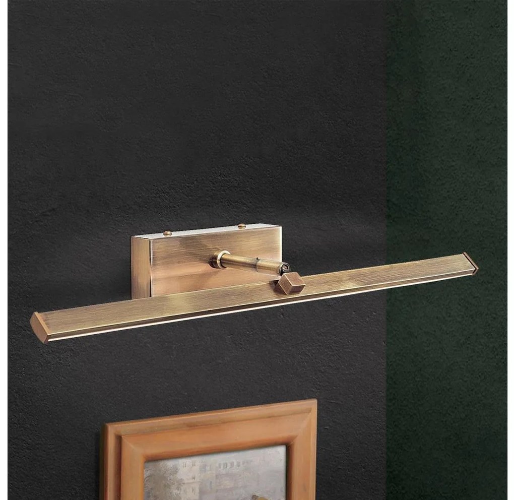 Orion WA 2-1333 - LED Képmegvilágító PUBLIO LED/10W/230V 50 cm arany/patinás