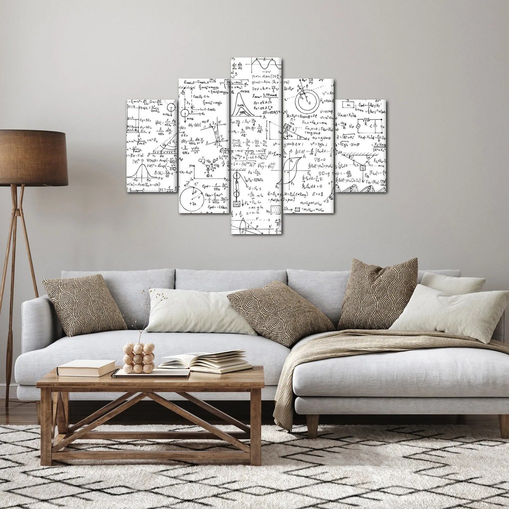 Kép - Képletek (150x105 cm)