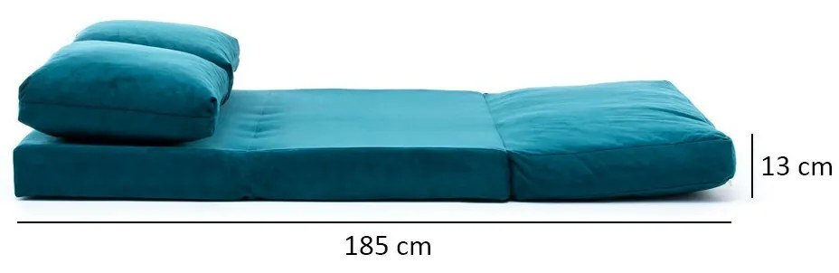Kanapéágy Taida Petrol Green