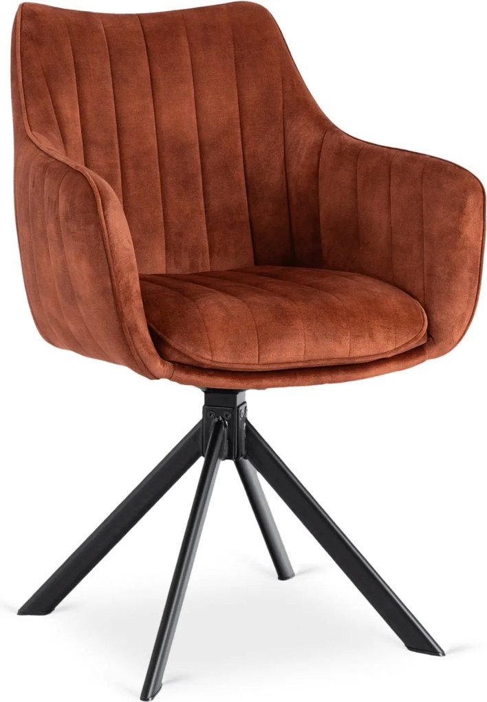 Forgó étkezőszék MUMBAI rudy bársony