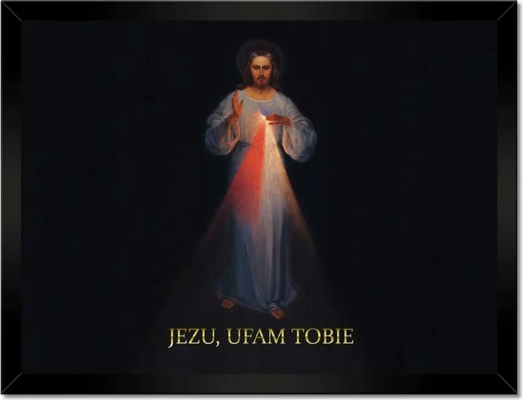 Poszterek keretben 40x30 Jézus, bízom benned