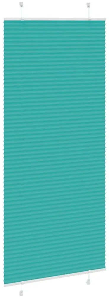pliszírozott redőny Benzinzöld 100x200 cm szövetszélesség