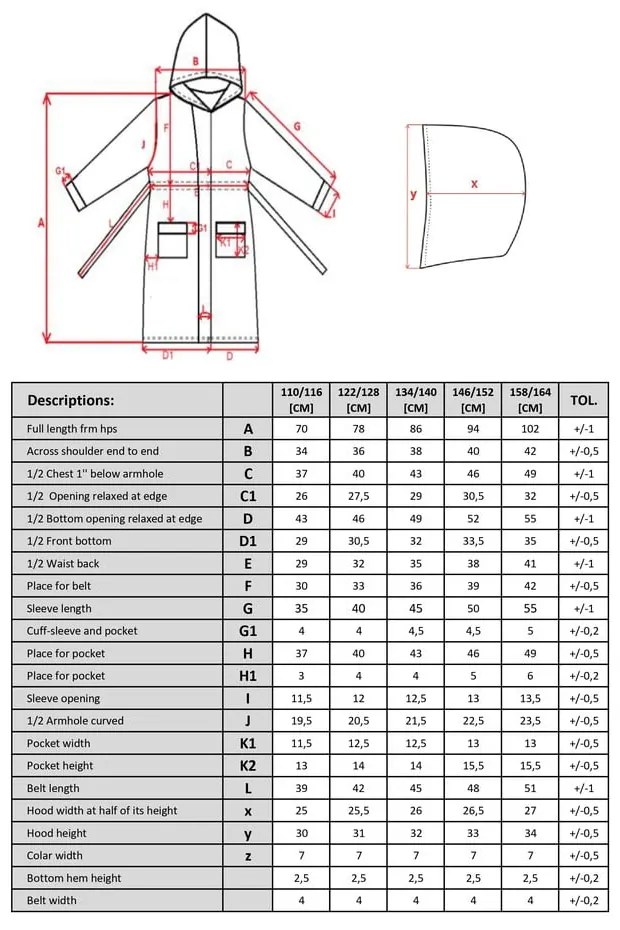 Kék mikroplüss gyerek fürdőköpeny Delux – Tiseco Home Studio