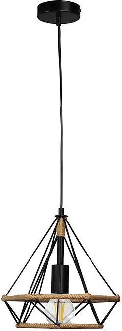 Polux BROXTON 314529 Függőlámpa 1x20W LED/E27 IP20