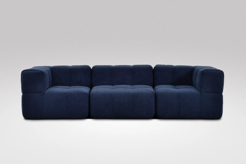3 Teiliges Modulares Sofa – Blau
