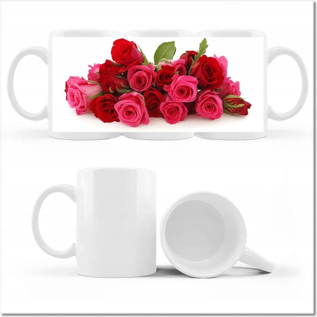 Nőnapi fényképes bögre Ajándék Love