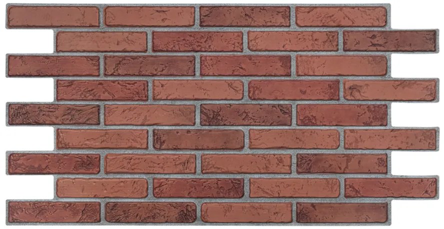 3D PVC falpanel Natúr tégla mintás