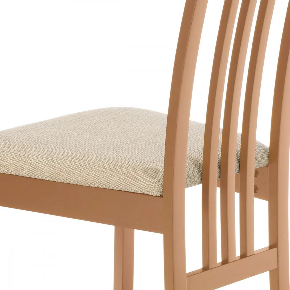 Scaun din lemn masiv de culoare fag Bc-2482