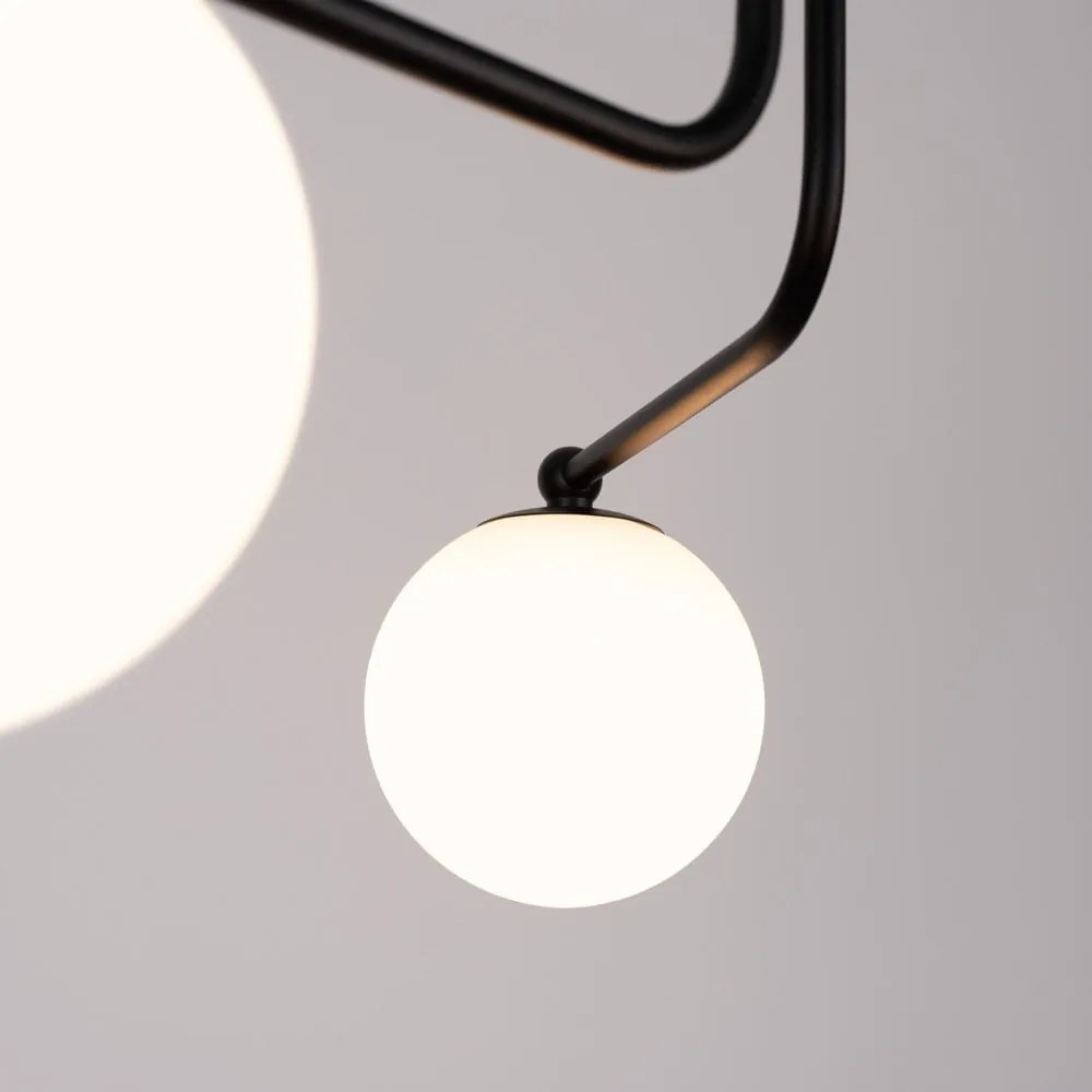 Fekete-fehér mennyezeti lámpa Beam – Nice Lamps