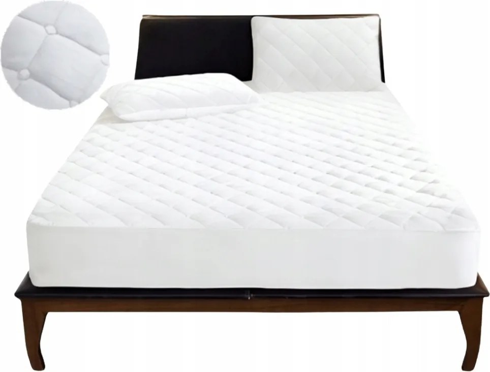 Matracvédő Huzat Velúr Plüss Steppelt Vízálló 160x200x30