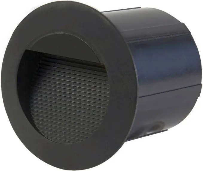 ITALUX ONFL-1253-4K PIANI Kültéri Falba Építhető Lámpa Fekete LED
