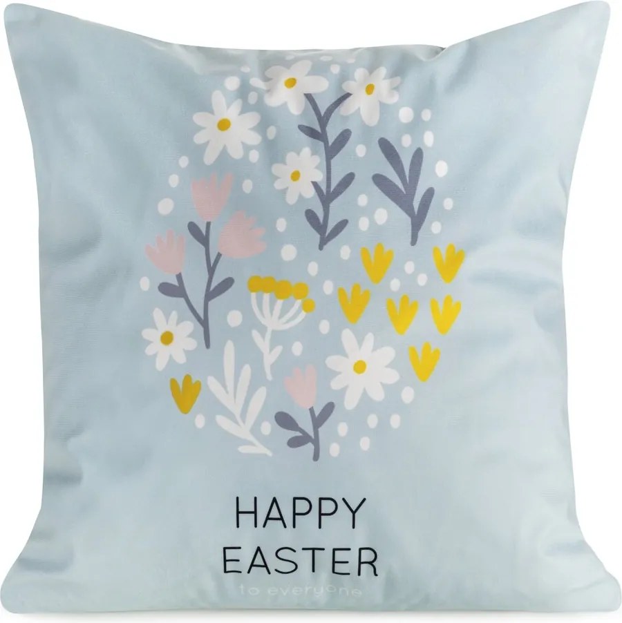 Karácsonyi Húsvéti Párnahuzat 45x45 Welwet Tavasz