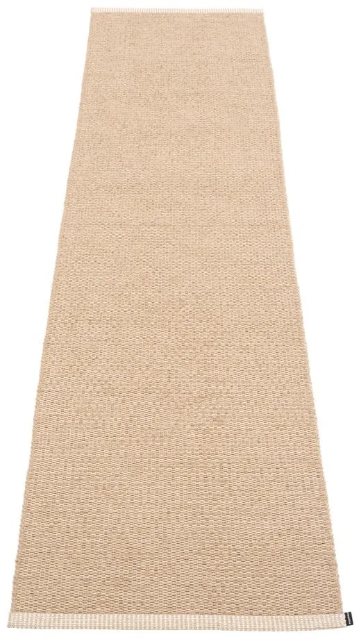 Bézs kültéri-beltéri futószőnyeg 70x300 cm Mono Light Nougat – Pappelina