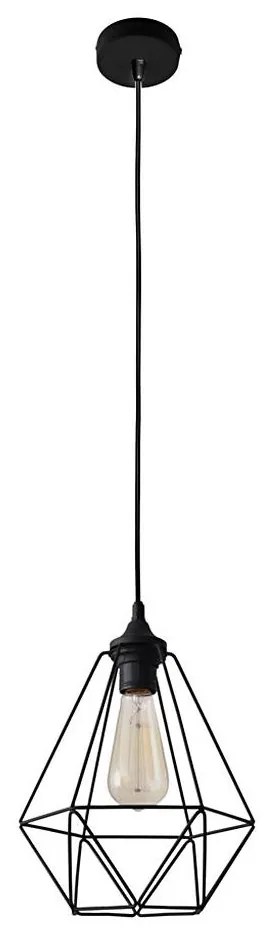 Csillár zsinóron KARO 1xE27/15W/230V