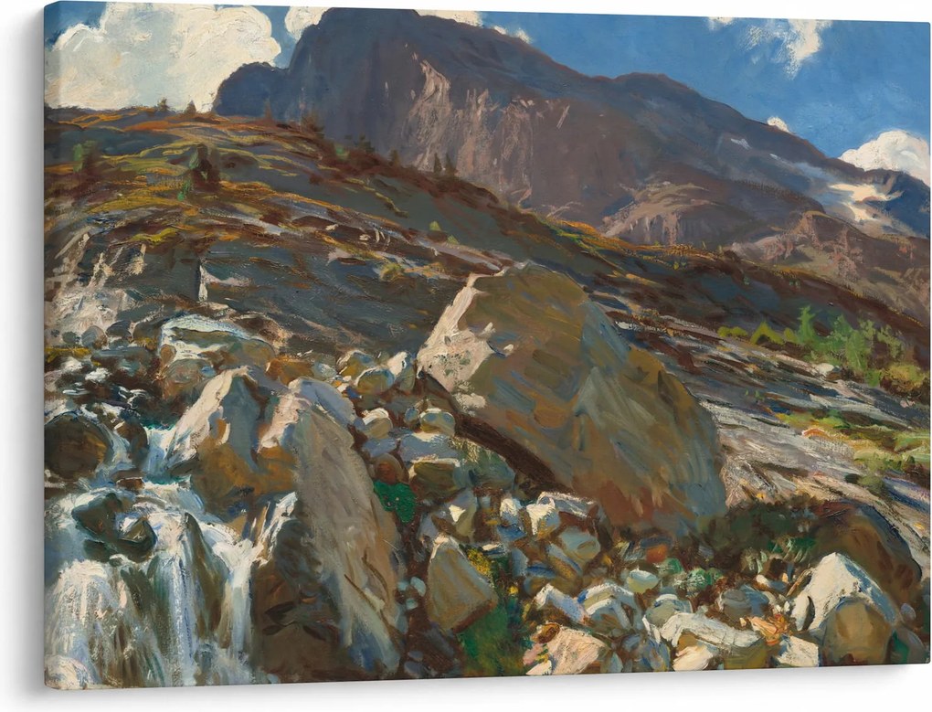 Kép - John Singer Sargent, Simplon Pass, reprodukciók (70x50 cm)