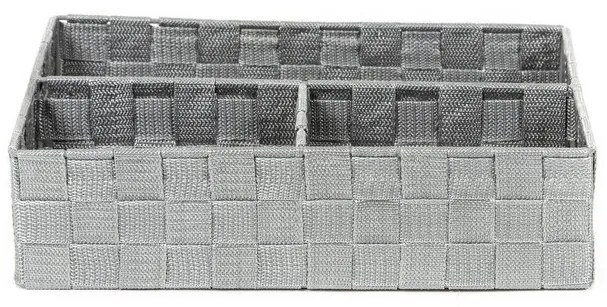 Szervező Compactor TEX 32 x 25 x 8 cm, 3 részes, fehér