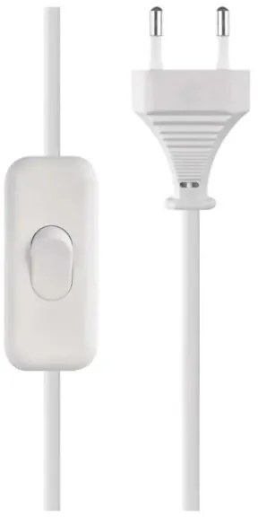 Asztali lámpa POPPY 1xE27/25W/230V fehér