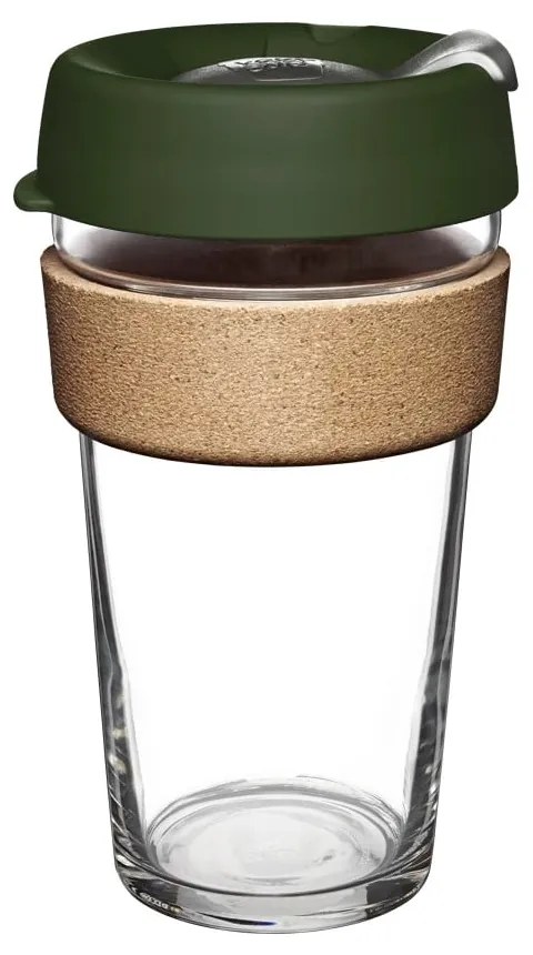 Zöld utazóbögre 454 ml Brew Cork Pine L – KeepCup