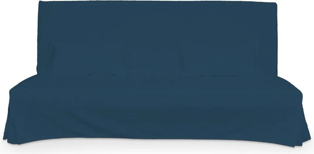 Dekoria Beddinge steppelés nélküli kanapéhuzat és 2 Ikea párnahuzat kék