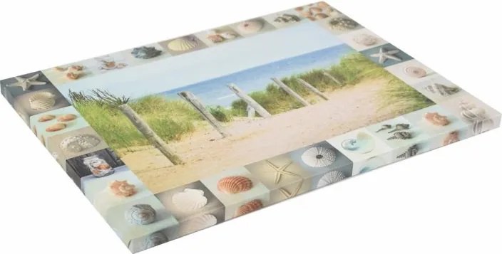 Fali kép Utazás a tengerpartra LED időzítővel 30 x 40 cm