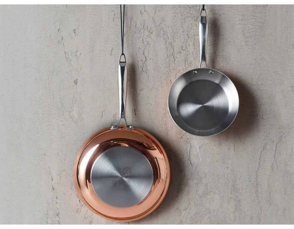 Rozsdamentes acél-réz serpenyő ø 20 cm – Blomsterbergs