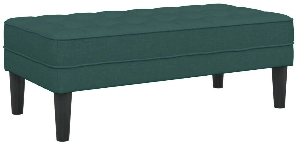 Pad Sötét Zöld 113x57x39 cm Szövet