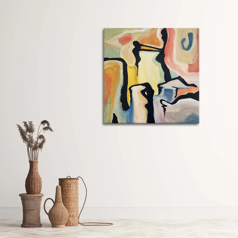Gario Vászonkép Pasztell kompozíció Méret: 40 x 40 cm