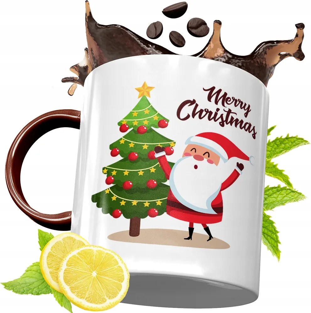 Bordó Karácsonyi Bögre Születésnapi Ajándék fényképes nyomtatással