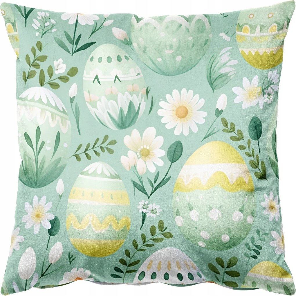 Húsvéti Dekorációs Párnahuzat Velvet Velúr 40x40cm